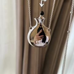 香水瓶项链(10件批发价)