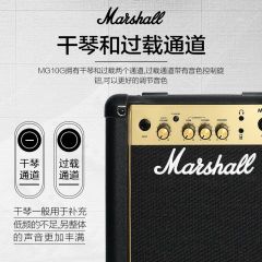 马歇尔晶体管电吉他音箱